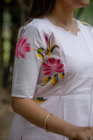 MOONLIT AURA | MATERNITY KURTI SET