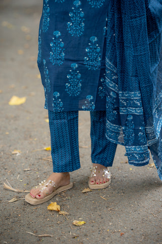 OCEAN PAISLEY | MATERNITY KURTI SET