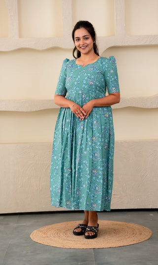 TINY GAREDEN | MATERNITY COTTON MAXI FULL LENGTH