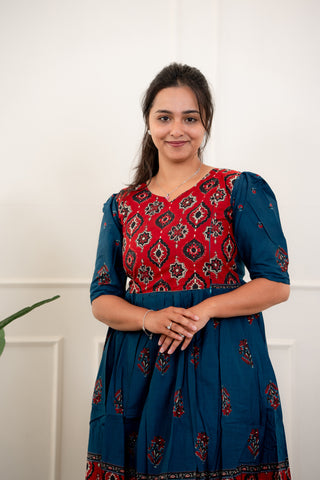 AVANI HERITAGE | MATERNITY COTTON MAXI FULL LENGTH