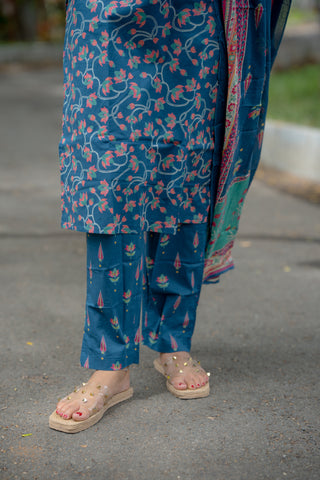 PEACOCK PETAL | MATERNITY KURTI SET