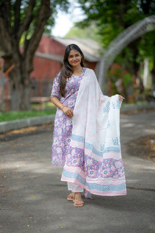 ORCHID BREEZE | MATERNITY KURTI SET