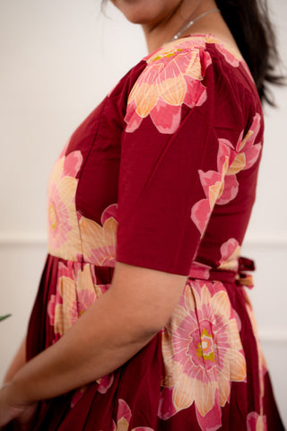 RANGOLI | MATERNITY COTTON MAXI ANKLE LENGTH