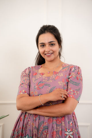 VEDIC VINE | MATERNITY COTTON MAXI ANKLE LENGTH
