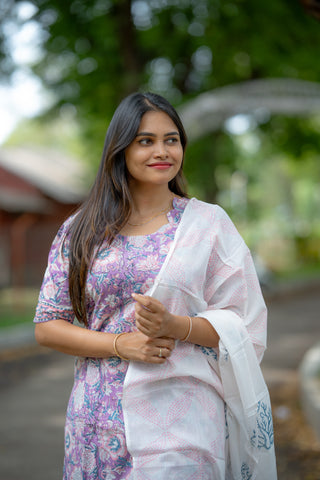 ORCHID BREEZE | MATERNITY KURTI SET