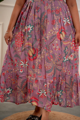 VEDIC VINE | MATERNITY COTTON MAXI ANKLE LENGTH