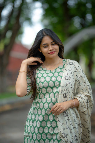 JADE GROVE | MATERNITY KURTI SET