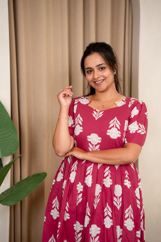 SKY MEADOW | MATERNITY COTTON MAXI ANKLE LENGTH