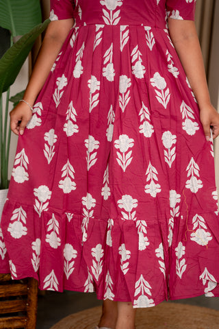SKY MEADOW | MATERNITY COTTON MAXI ANKLE LENGTH