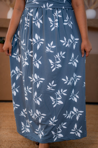 MEADOW | ZIPLESS MATERNITY MAXI-NORMAL SLEEVES | FULL LENGTH MAXI