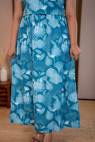 SHELL | ZIPLESS MATERNITY MAXI-NORMAL SLEEVES | FULL LENGTH MAXI