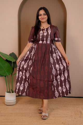 IKAT WAVE | MATERNITY MAXI ANKLE LENGTH