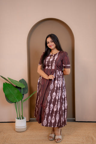 IKAT WAVE | MATERNITY MAXI ANKLE LENGTH