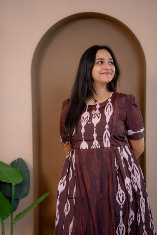 IKAT WAVE | MATERNITY MAXI ANKLE LENGTH