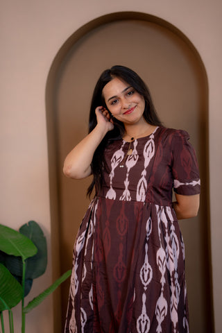 IKAT WAVE | MATERNITY MAXI ANKLE LENGTH