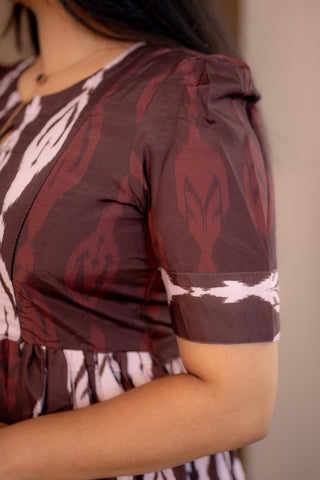 IKAT WAVE | MATERNITY MAXI ANKLE LENGTH