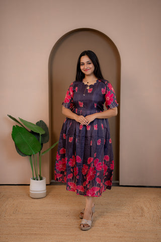FLORAL GARDEN  | MATERNITY MAXI ANKLE LENGTH