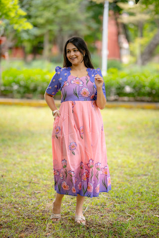 TWILIGHT SKIES | MATERNITY MAXI ANKLE LENGTH