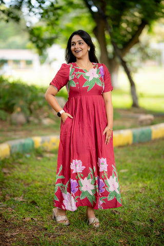 EXOTIC | MATERNITY MAXI FULL  LENGTH