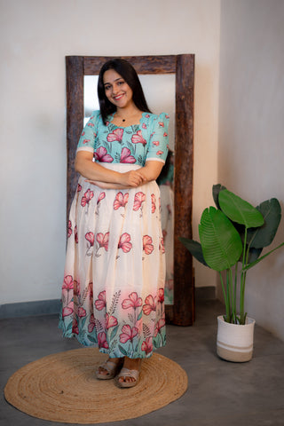 BORDER AUTUMN | MATERNITY MAXI FULL LENGTH