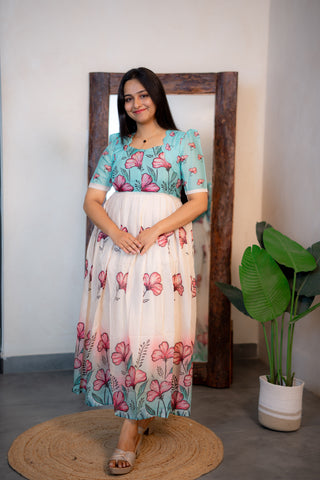 BORDER AUTUMN | MATERNITY MAXI FULL LENGTH