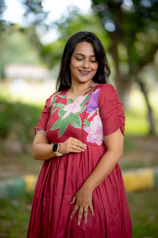 EXOTIC | MATERNITY MAXI FULL  LENGTH