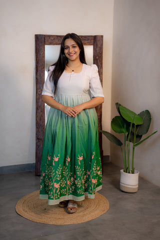 DUAL SHADE | MATERNITY MAXI FULL LENGTH