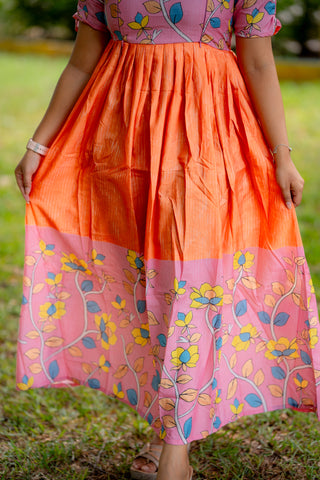 DUAL LEAVES | MATERNITY MAXI FULL LENGTH