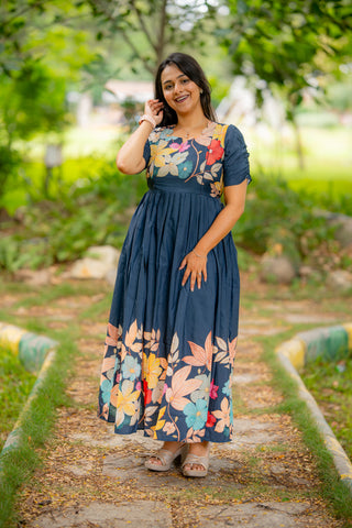 ENCHANTED BLISS | MATERNITY MAXI FULL LENGTH