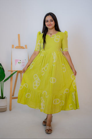 FLORESCENT HEM| MATERNITY COTTON ANKLE LENGTH