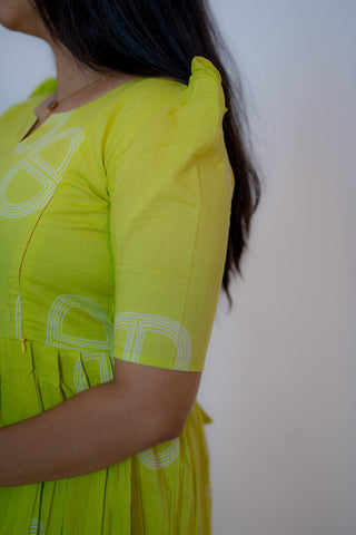 FLORESCENT HEM| MATERNITY COTTON ANKLE LENGTH