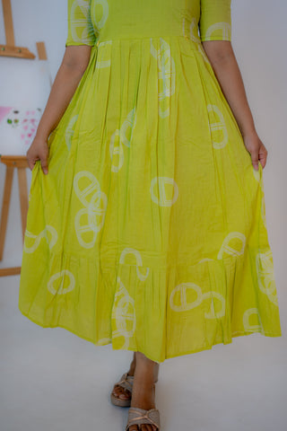 FLORESCENT HEM| MATERNITY COTTON ANKLE LENGTH