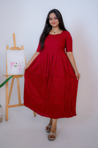 BHUTTA MEADOW | MATERNITY COTTON ANKLE LENGTH
