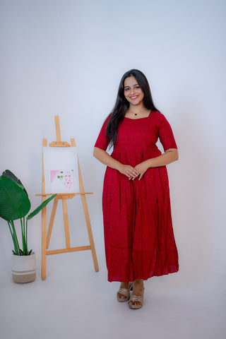 BHUTTA MEADOW | MATERNITY COTTON ANKLE LENGTH
