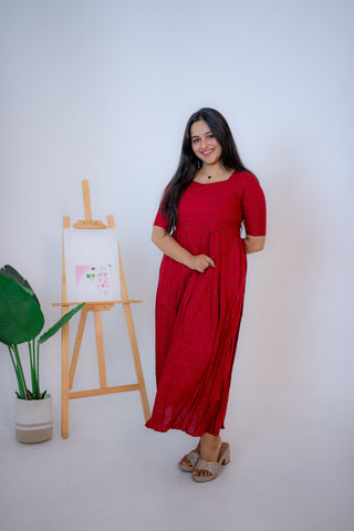 BHUTTA MEADOW | MATERNITY COTTON ANKLE LENGTH