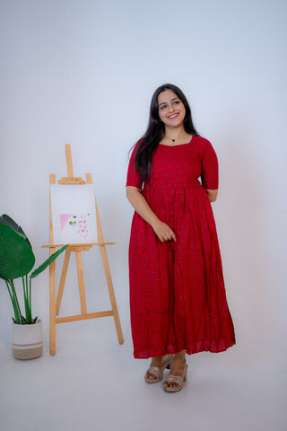 BHUTTA MEADOW | MATERNITY COTTON ANKLE LENGTH