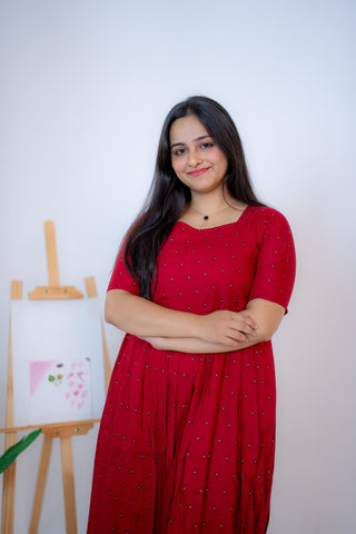 BHUTTA MEADOW | MATERNITY COTTON ANKLE LENGTH