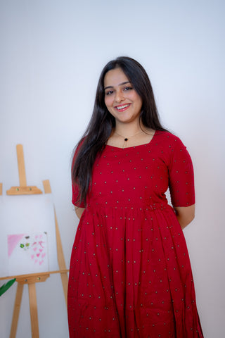 BHUTTA MEADOW | MATERNITY COTTON ANKLE LENGTH