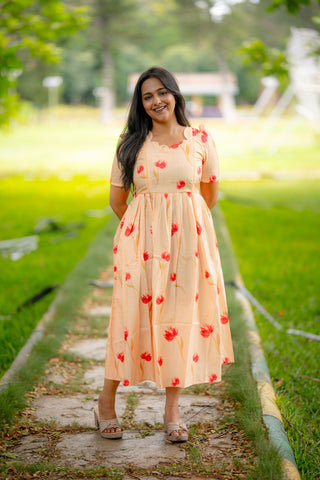 TULIP TWIST | MATERNITY MAXI ANKLE LENGTH