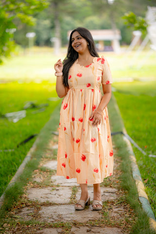 TULIP TWIST | MATERNITY MAXI ANKLE LENGTH