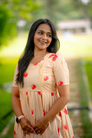 TULIP TWIST | MATERNITY MAXI ANKLE LENGTH