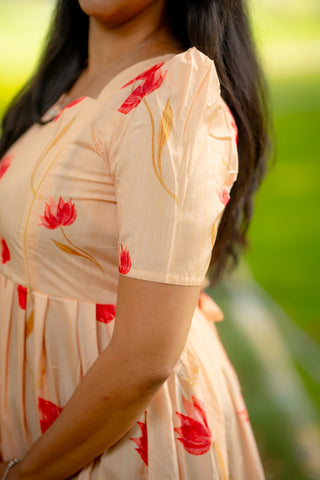 TULIP TWIST | MATERNITY MAXI ANKLE LENGTH