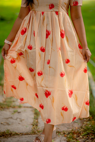 TULIP TWIST | MATERNITY MAXI ANKLE LENGTH