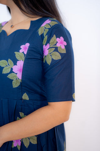 GARDEN RUSH | MATERNITY COTTON ANKLE LENGTH