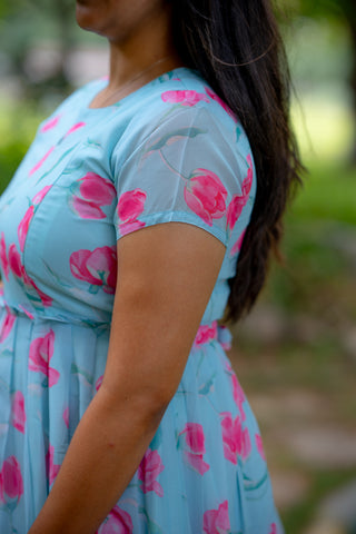 BUD LOTUS | MATERNITY GEORGETTE MAXI ANKLE LENGTH