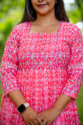 TRELIS | MATERNITY GEORGETTE MAXI FULL LENGTH