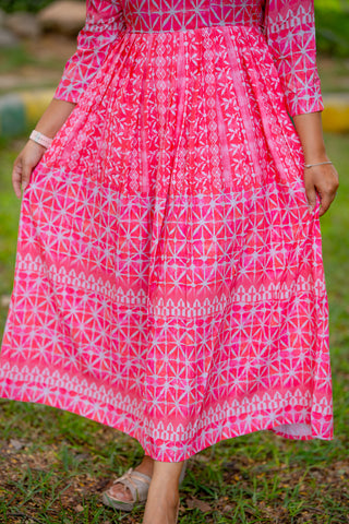 TRELIS | MATERNITY GEORGETTE MAXI FULL LENGTH