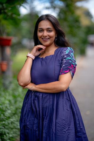 INDIGO BLOOM | MATERNITY MAXI FULL LENGTH