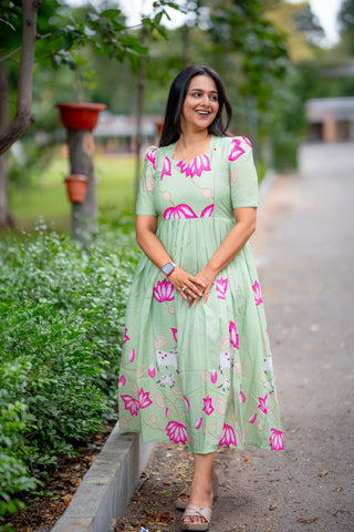 KAMADHENU& LOTUS | MATERNITY MAXI ANKLE LENGTH