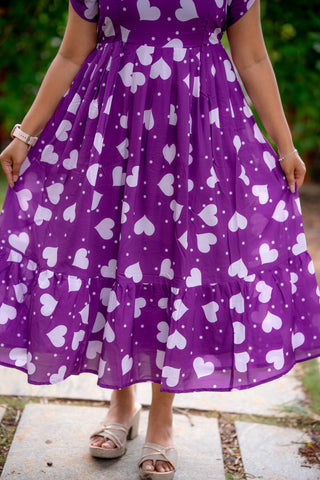 HEART | MATERNITY GEORGETTE MAXI ANKLE LENGTH